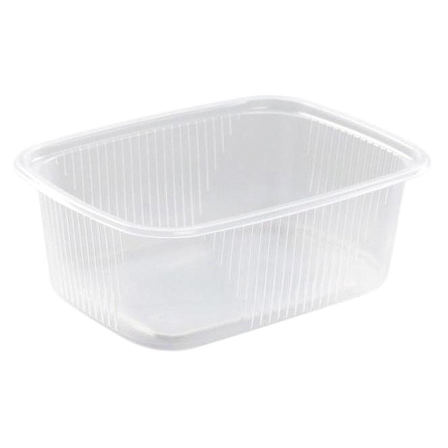 Контейнер прямоугольный 108х82х40мм, 200 мл, полупрачный