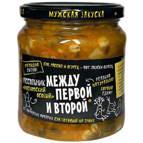 Рассольник Между Первой И Второй Московский особый, 450 гр., стекло