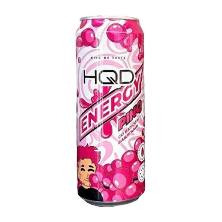 Напиток энергетический HQD energy bubble gum 450 мл., ж/б