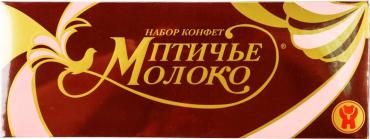 Конфеты Новосибирская ШФ шоколадные птичье молоко, 300 гр., картон