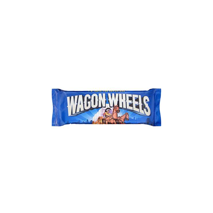 Печенье Wagon Wheels с суфле и джемом 228,6 гр., флоу-пак