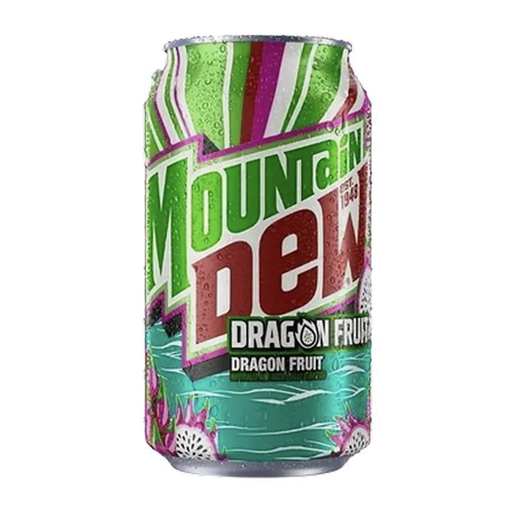 Напиток сильногазированный Mountain Dew Dragon Fruit США 355 мл., ж/б