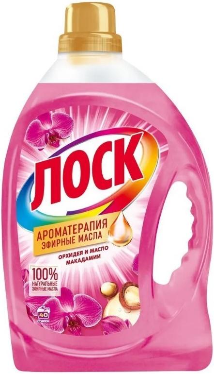 Средство для стирки Лоск жидкое арома орхидея 2,92 л., флакон