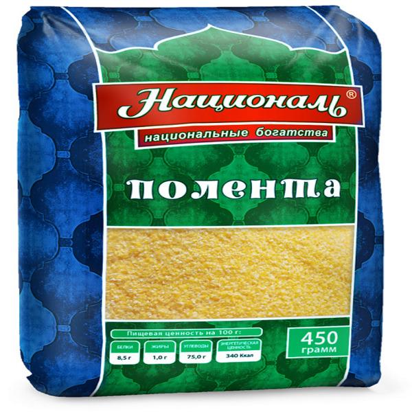 Полента Националь 450 гр., флоу-пак