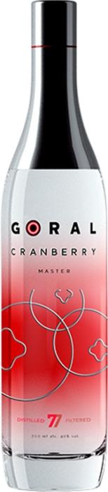 Водка особая Goral Master Cranberry 40 %, 700 мл., стекло