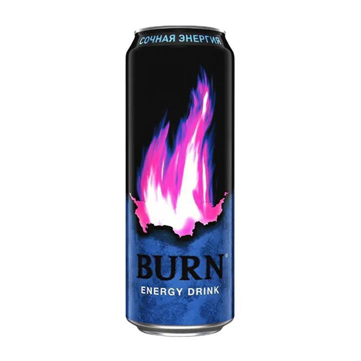 Напиток энергетический Burn Сочная энергия 449 мл., ж/б