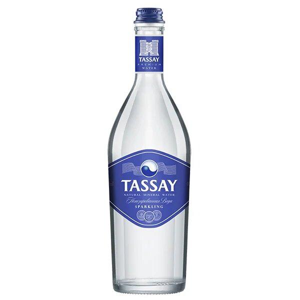 Вода газированная Tassay 750 мл., стекло
