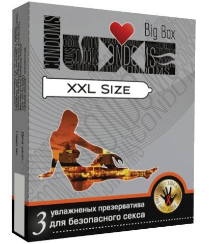 Презервативы Luxe Big Box XXL Size, картон