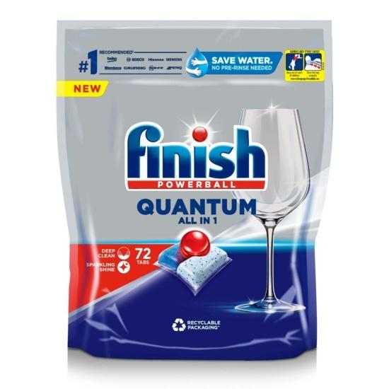 Капсулы для посудомоечных машин FINISH QUANTUM  PowerBall  72 шт., флоу-пак