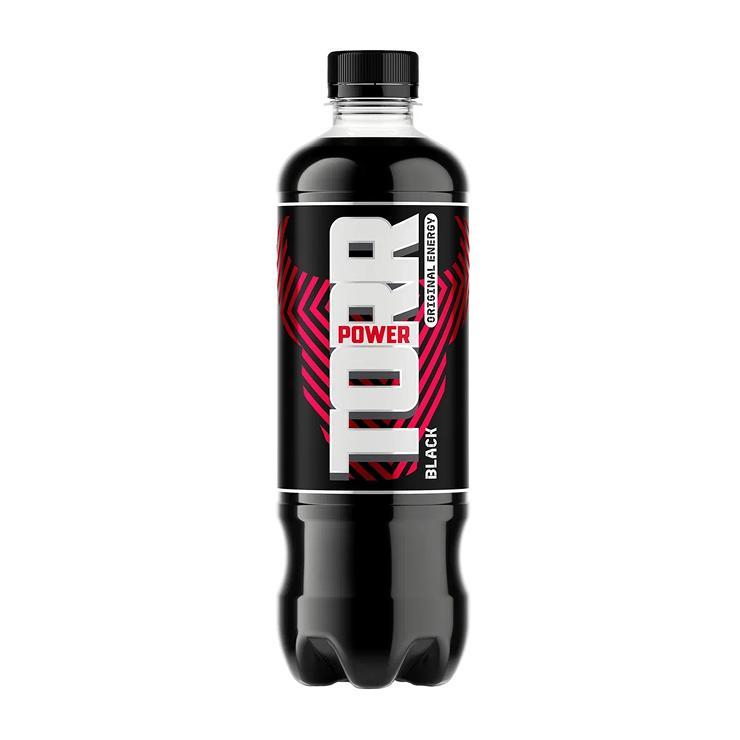 Напиток тонизирующий Power Torr Black классический газированный 500 мл., ПЭТ