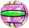 Мяч детский надувной Папоротник цветной микс 22,5 см.