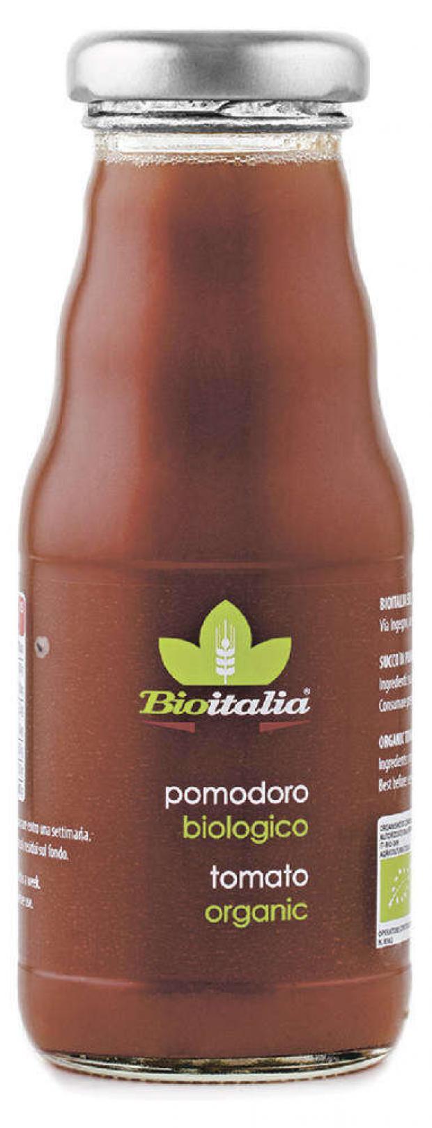 Сок Bioitalia томатный БИО, 200 мл., стекло