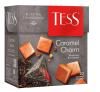 Чай Tess Caramel Charm черный яблоко карамель 20 пирамидок 36 гр., картон