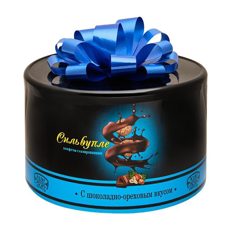 Конфеты Атаг Сильвупле шоколадно-ореховые 200 гр., картон