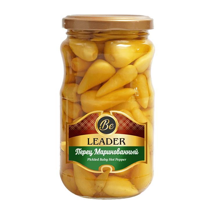 Перец Be Leader острый маринованный 340 гр., стекло
