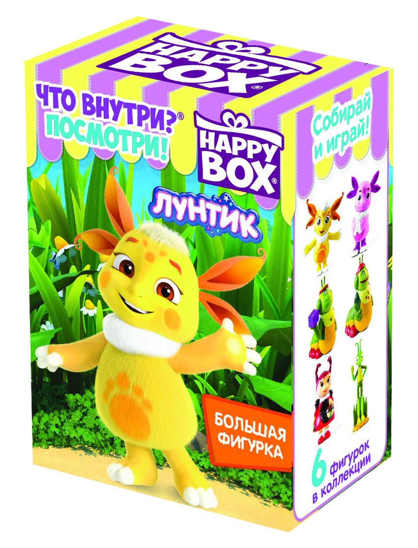 Карамель Happy Box Лунтик с игрушкой 30 гр., картон