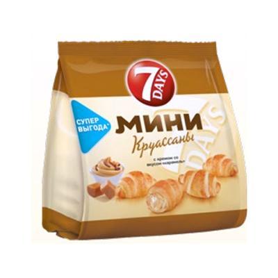 Круассаны 7 Days карамель 265 гр., флоу-пак
