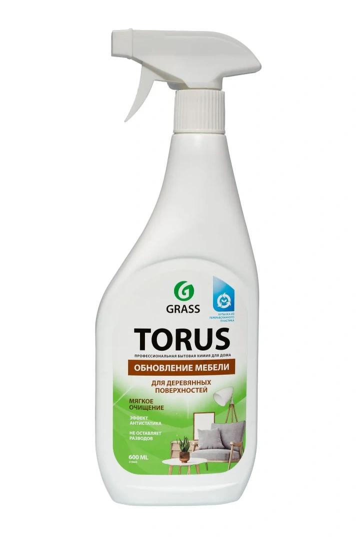 Полироль для мебели Grass Torus Анти-пыль триггер Россия 219600 600 мл., ПЭТ