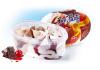 Мороженое вишня-ваниль-шоколад, Колибри IceParty, 450 гр., пластиковый контейнер