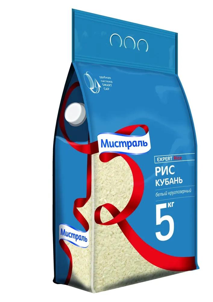 Рис басмати Мистраль, 5 кг., пакет