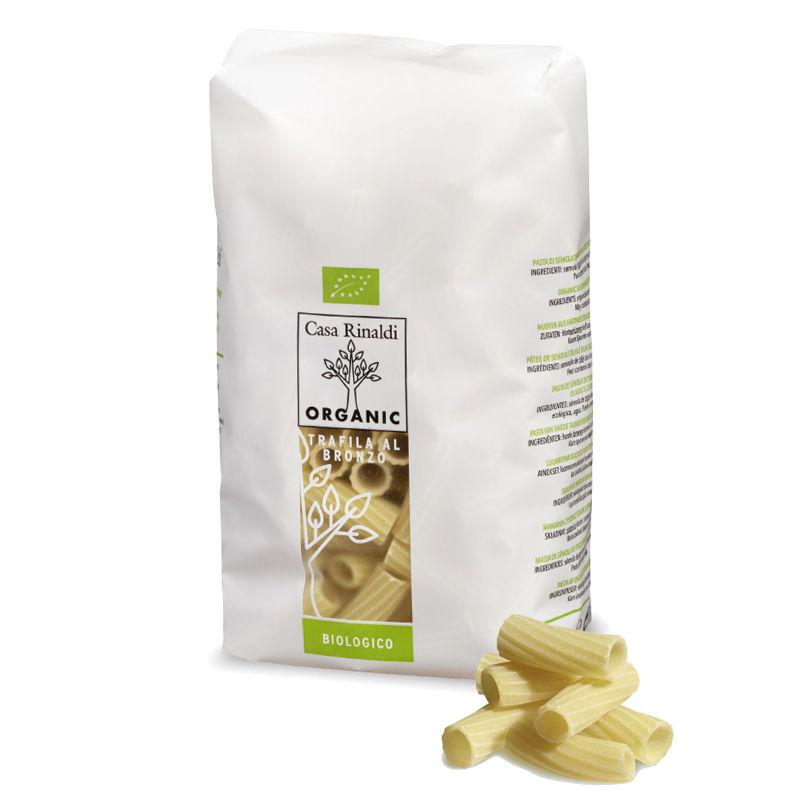 Паста Тортильони БИО, Сasa Rinaldi, 500 гр., пластиковый пакет