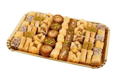 Ассорти ливанских сладостей 1000 и 1 ночь, 1000 гр., картон