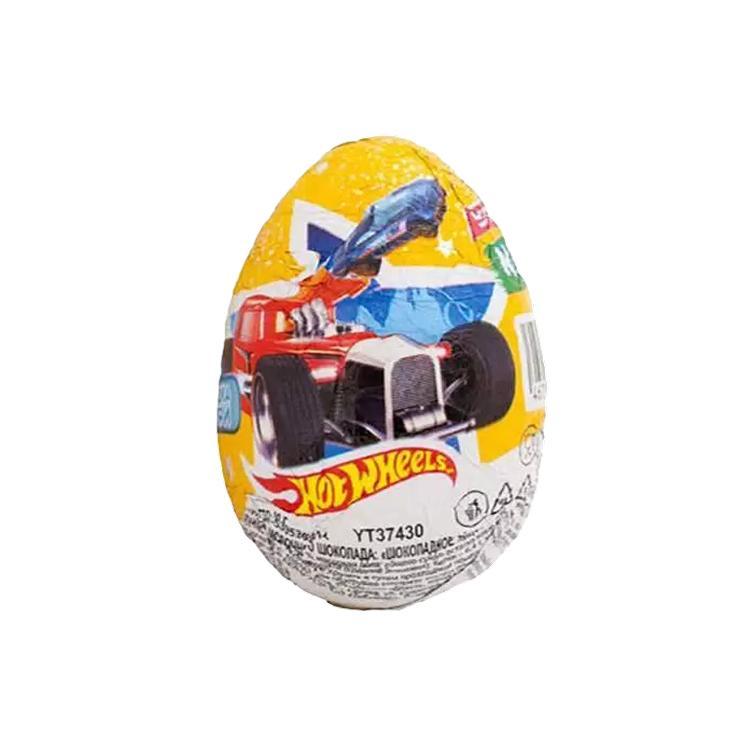 Яйцо из глазури с сюрпризом HOT WHEELS, 20 гр., ПЭТ