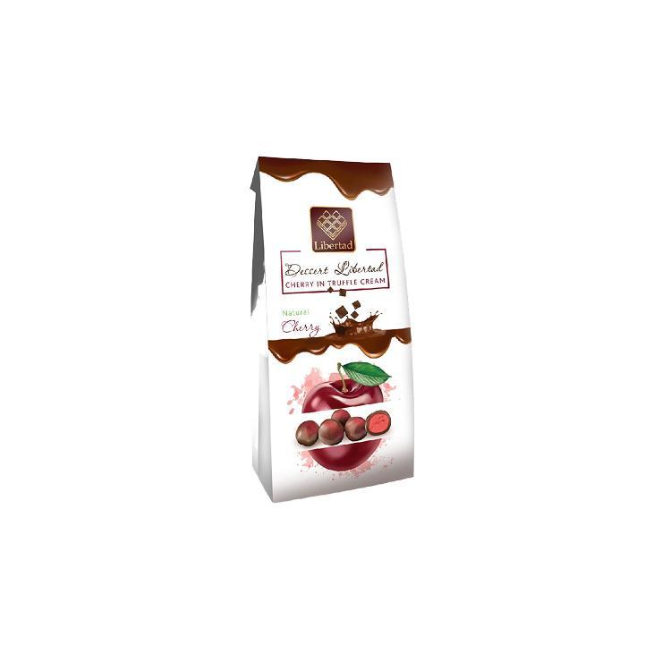 Вишня Libertad dessert libertad в трюфельном креме в вишневой обсыпке 90 гр., картон
