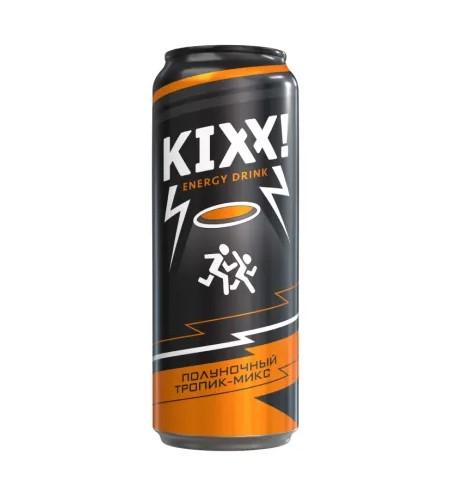 Напиток энергетический KIXX тропик микс 450 мл., ж/б