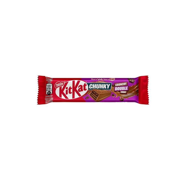 Батончик KitKat chunky crunchy double choc 42 гр., флоу-пак
