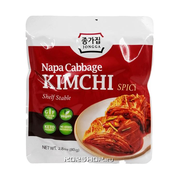 Салат Jongga кимчи острый 80 гр., в/у