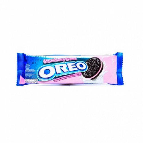 Печенье Oreo клубничный крем 38 гр., флоу-пак