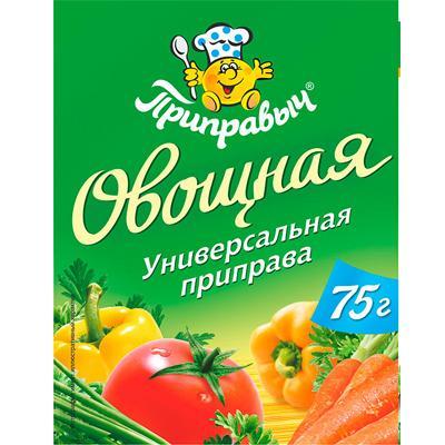 Приправа Приправыч универсальная овощная, 75 гр., пакет