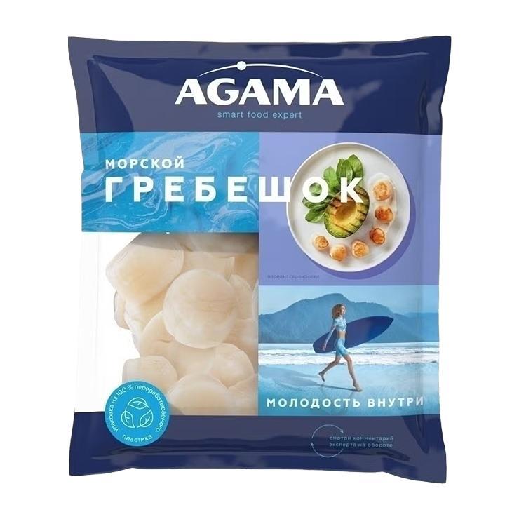 Филе Agama морской гребешок 250 гр., флоу-пак