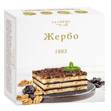 Торт La Creme Жербо с черносливом 350 гр., картон