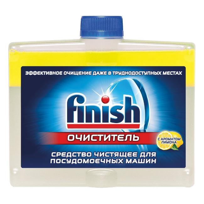 Средство чистящее для посудомоечных машин Finish С ароматом лимона, 250 мл.,