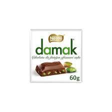 Шоколад Nestle Damak с фисташками 60 гр., флоу-пак