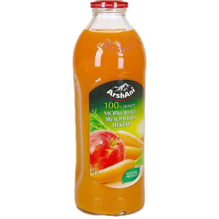 Нектар Artshani морковно-яблочный 1 л., стекло