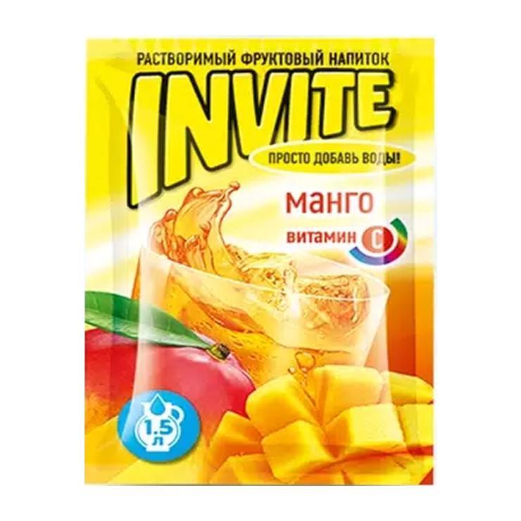 Напиток растворимый Invite манго 12 гр., саше