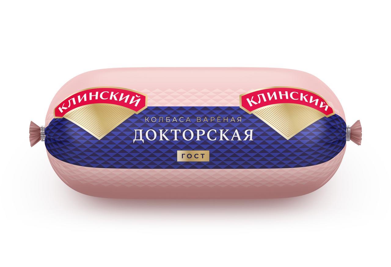 Колбаса Клинский МК Докторская кат. А 400 гр., полиамид