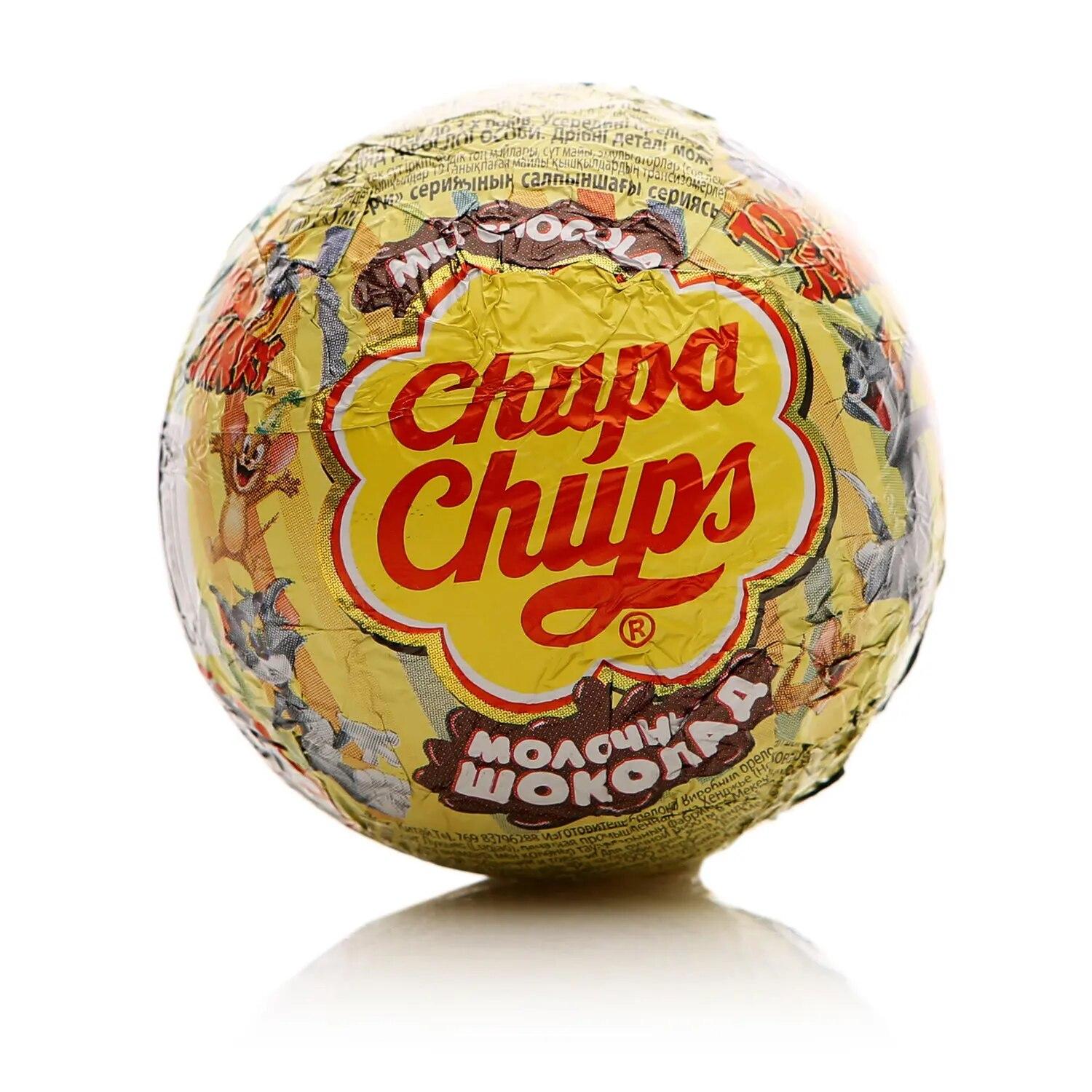 Шоколадный шар Chupa Chups Драконы 20 гр., обертка