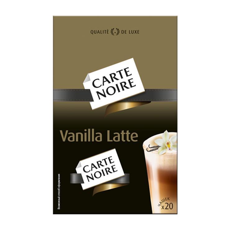 Напиток кофейный Carte Noire Ванила Латте растворимый 16 гр., стик