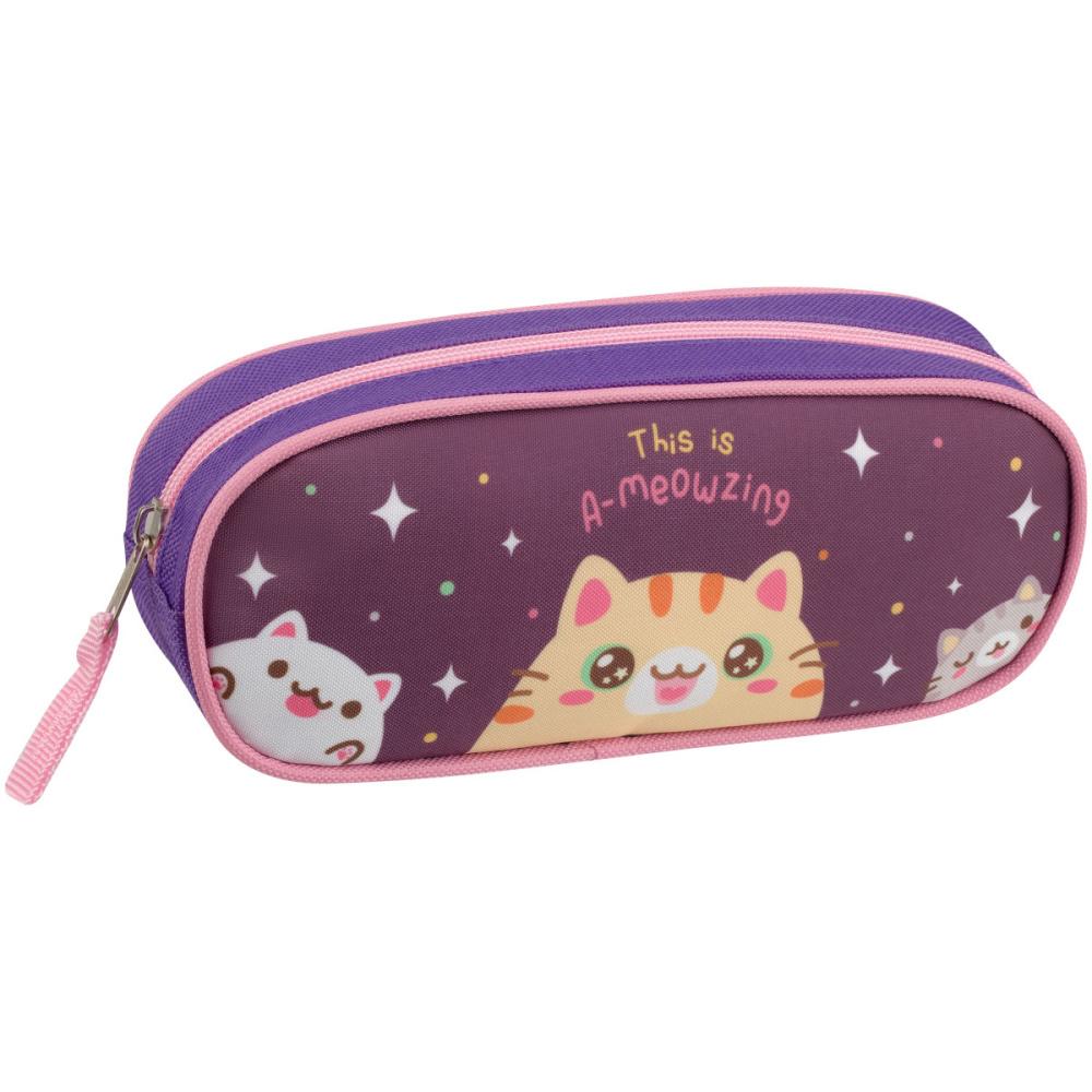 Пенал ArtSpace Star cats 210 х 80 х 45 полиэстер., пакет
