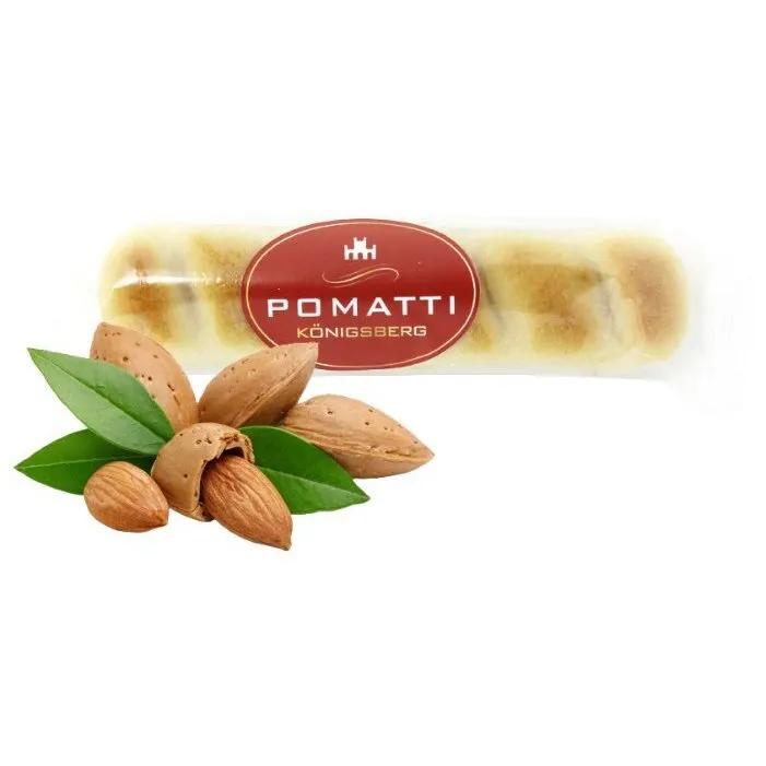 Батончик POMATTI Марципановый запеченный Кенигсбергский 35 гр., флоу-пак
