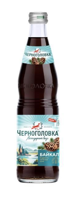 Напиток газированный Черноголовка Байкал 500 мл., стекло