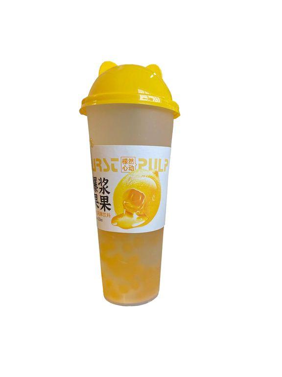 Напиток Бабл Ти с шариками со вкусом лимон 620 мл., ПЭТ