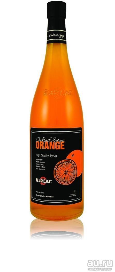 Сироп Barline апельсин, 1 л, стекло