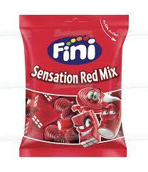 Мармелад жевательный Fini Sensation red mix 90 гр., флоу-пак