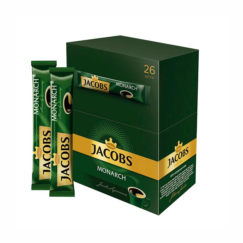 Кофе Jacobs Monarch растворимый 26 пак.х1,8 гр., картон