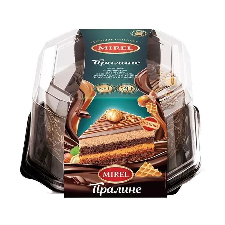 Торт Mirel пралине 550 гр., пластик